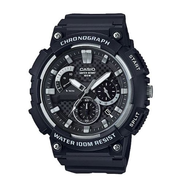 Casio store chronograph 100m