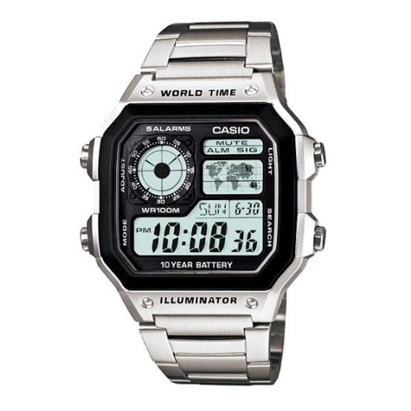 Casio 10 year store battery watch price