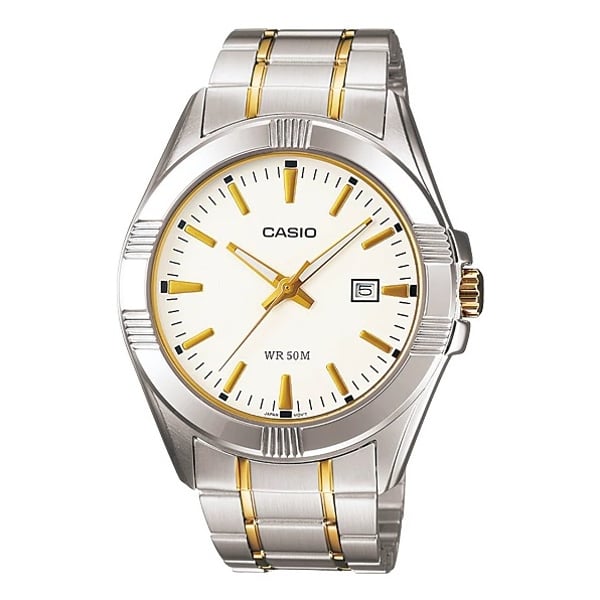 Casio store wr50m gold