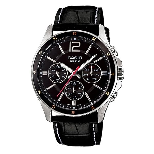 Buy Casio MTP 1374L 1AV Enticer Men s Watch Online in UAE Sharaf DG