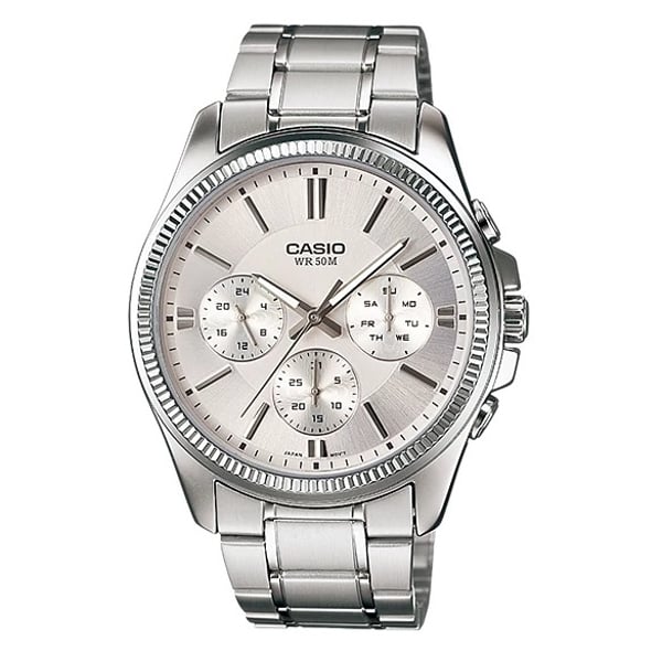 Casio chronograph store wr 50m