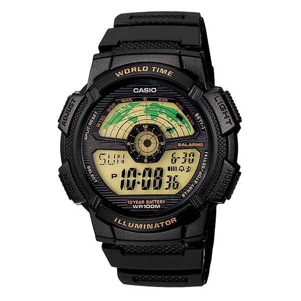 Casio AE 1100W 1BV Youth Unisex Watch