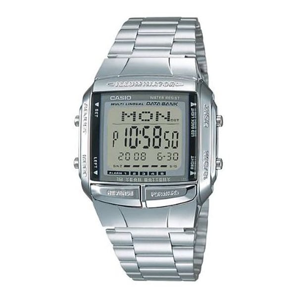 Casio multi lingual store data bank watch