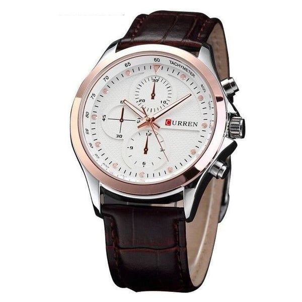 Buy Curren 8138GW Mens Watch Online in UAE Sharaf DG