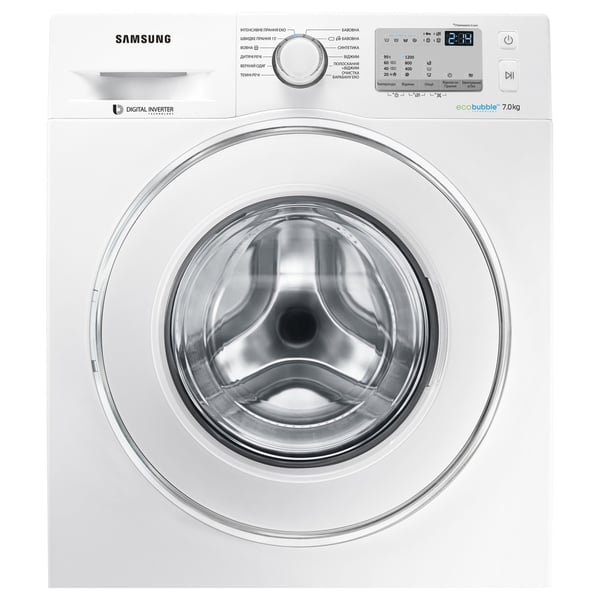 Samsung Front Load Washer 7kg WW70J3283KW Online Shopping on Samsung