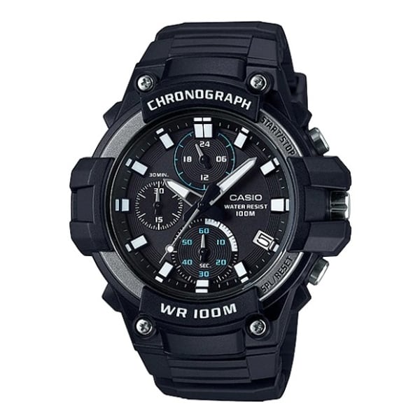 Casio water cheap resist 100m chronograph