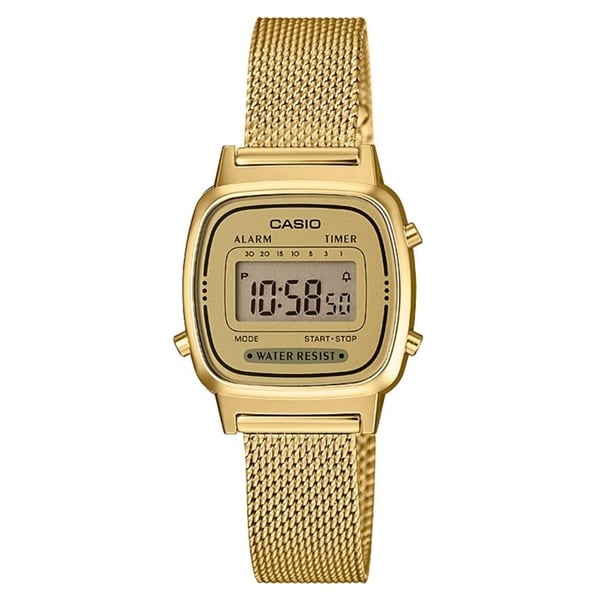 Casio classic gold store women's watch