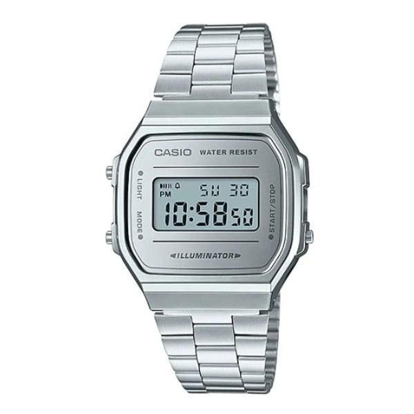 Casio a168 online size