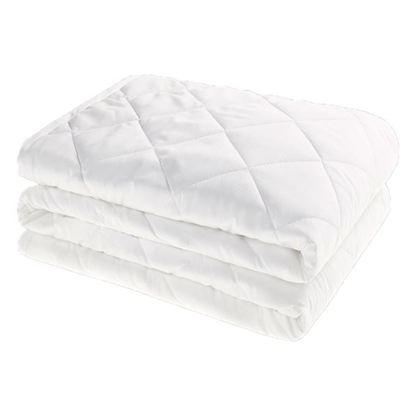 Mattress Protector Quilted Twin 120 x200cm White