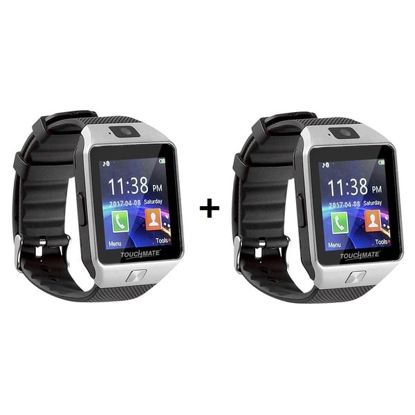 Buy Touchmate Smart Watch x2Pcs TMSW200 Online in UAE Sharaf DG