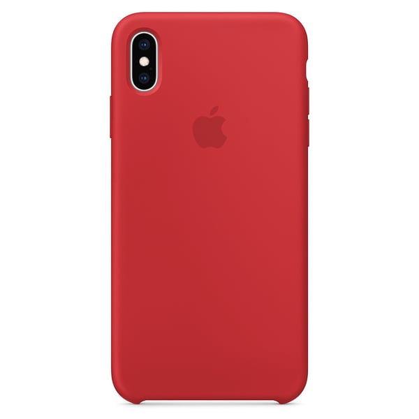 Apple Silicone Case Product Red For iPhone XS
