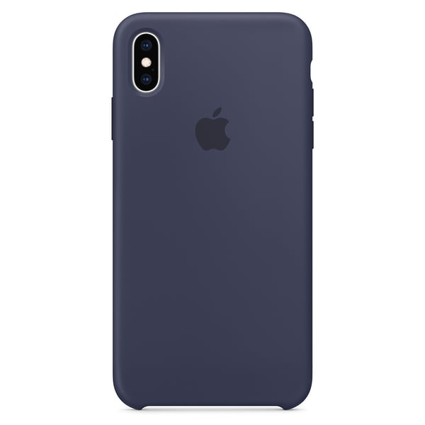 Apple Silicone Case Midnight Blue For iPhone XS Max