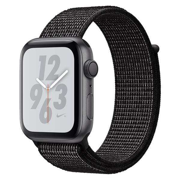 Buy Apple Watch Nike Series 4 GPS 40mm Space Grey Aluminium Case With Black Nike Sport Loop Online in UAE Sharaf DG