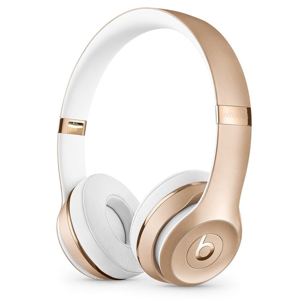 Buy Beats Solo3 Wireless On-Ear Headphones Satin Gold Online in UAE ...