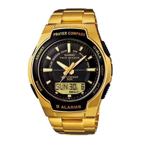 Casio CPW-500HG-1AVDR PRAYER COMPASS Watch