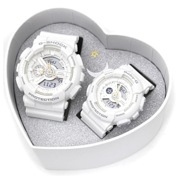 Casio g discount shock couple watch