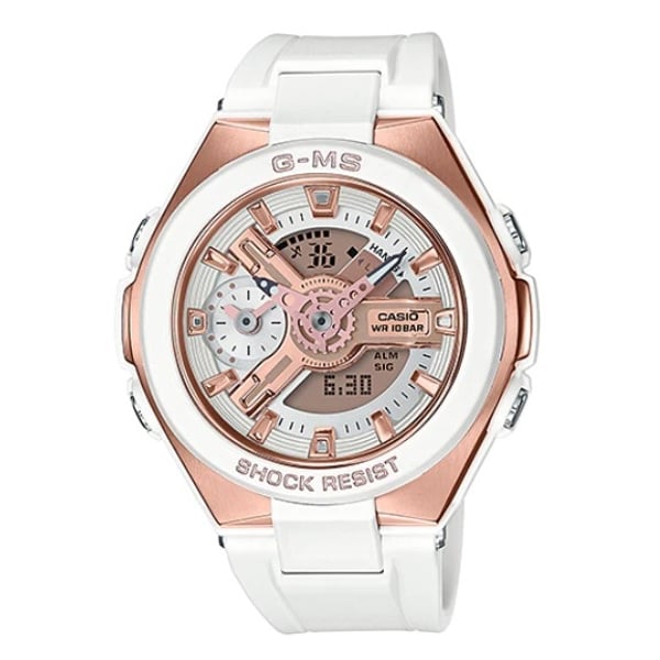 Casio baby g shock cheap rose gold