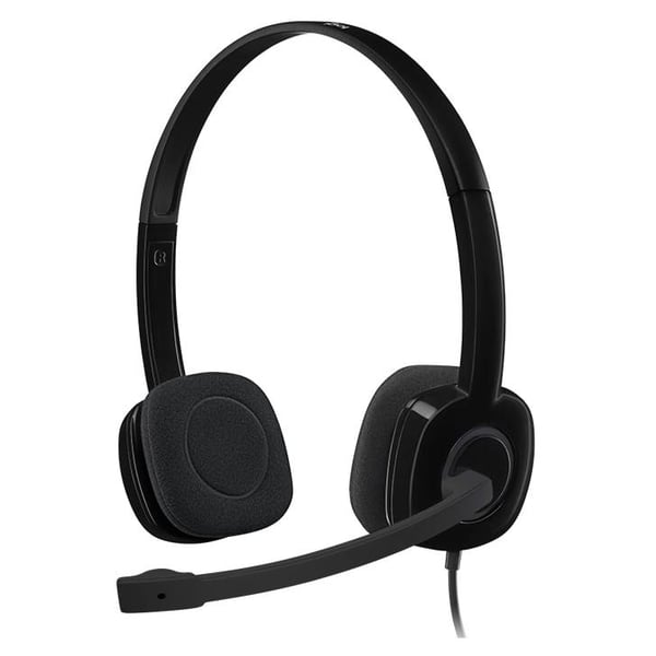 Logitech 981000589 H151 Stereo Headset Black price in Bahrain, Buy ...