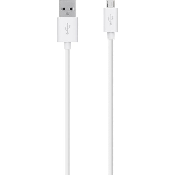 Belkin F2CU012BT2M Mixit Micro USB To USB Charge/Sync Cable White 2m