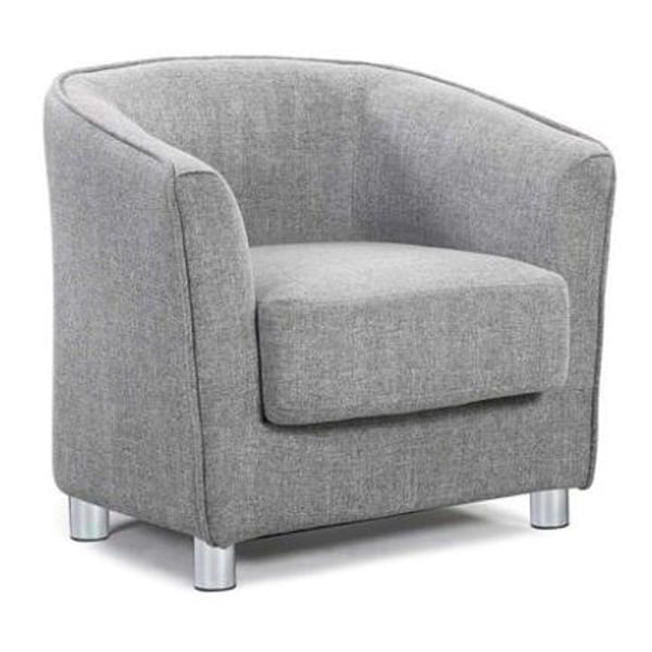 Gray store fabric chair