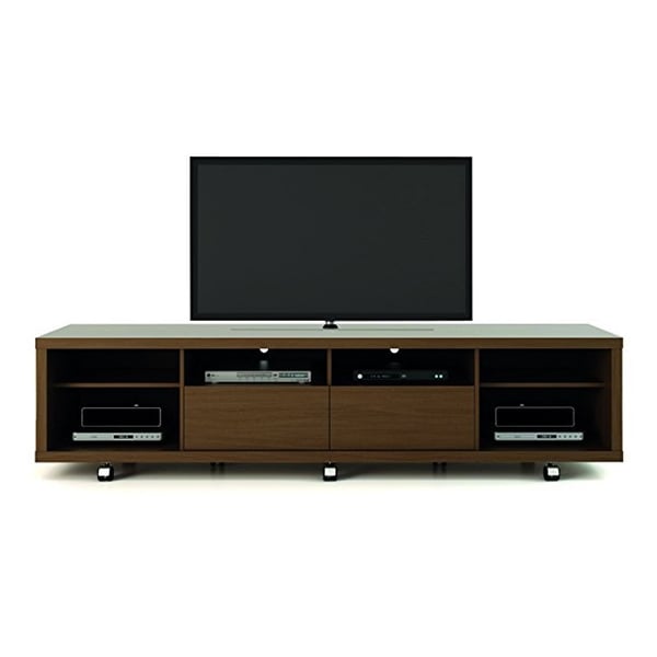 Manhattan comfort cabrini 2.2 deals tv panel in nut brown