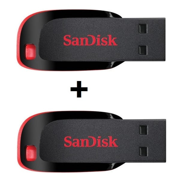 SanDisk 16GB Cruzer Glide USB 2.0 Flash Drive, 2 Pack 