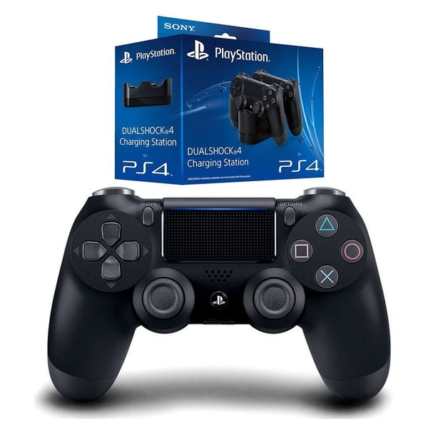 Buy Sony PlayStation 4 DUALSHOCK 4 Black Controller Dual