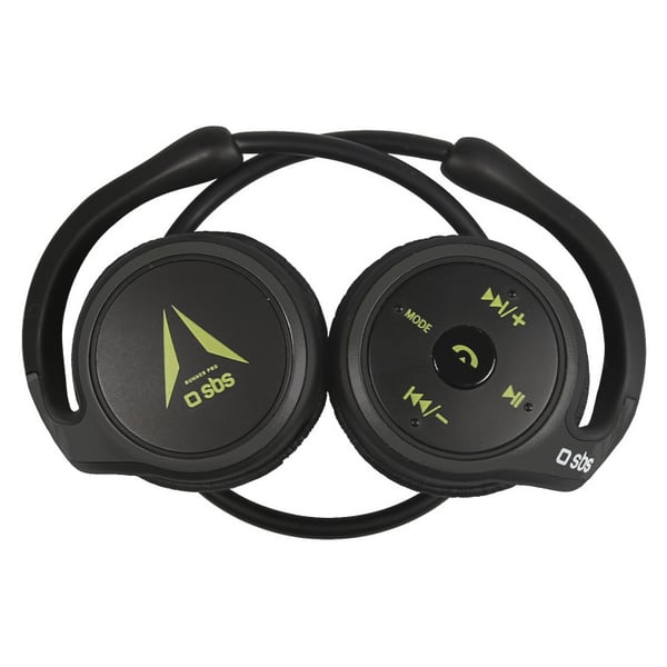 Buy SBS Black Runner On Ear Bluetooth Headset Black Online in UAE