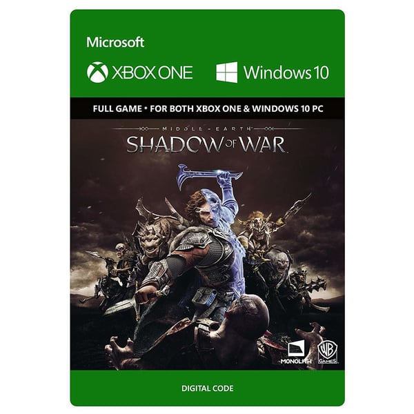 Xbox One G3Q-00305 Middle Earth Shadow of War Standard Edition DLC Game