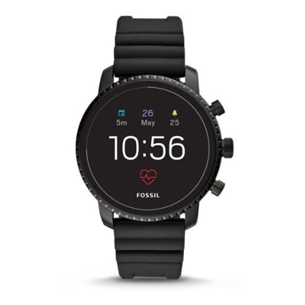 Buy Fossil Gen4 Smartwatch Black Silicone Online in UAE Sharaf DG