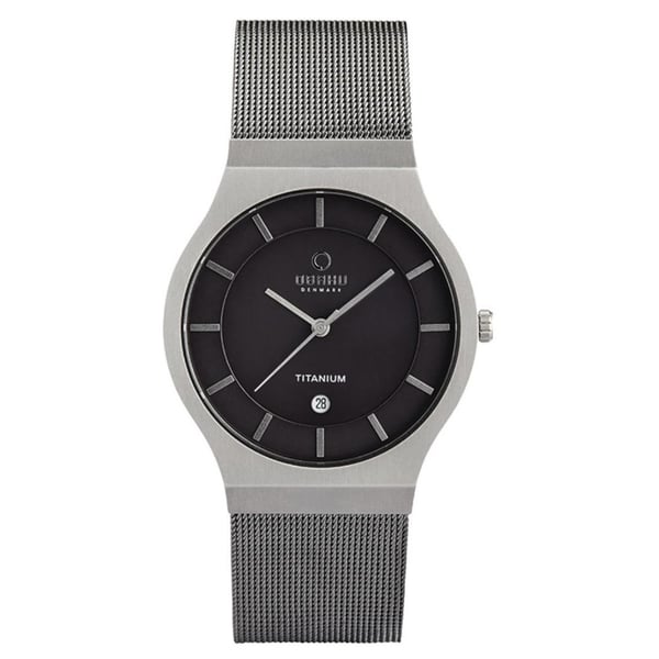 Obaku discount titanium watch