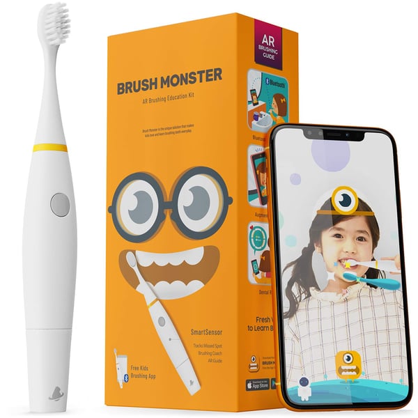 Brush Monster BMT100 Smart Toothbrush 1st AR Toothbrush for Kids *Korean Product