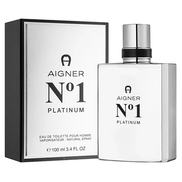 Aigner No.1 Platinum Perfume For Men EDT 100ml