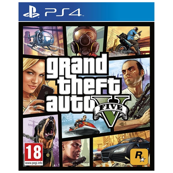 PS4 Grand Theft Auto V Game