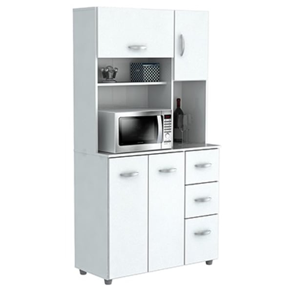 White pantry deals storage cabinet