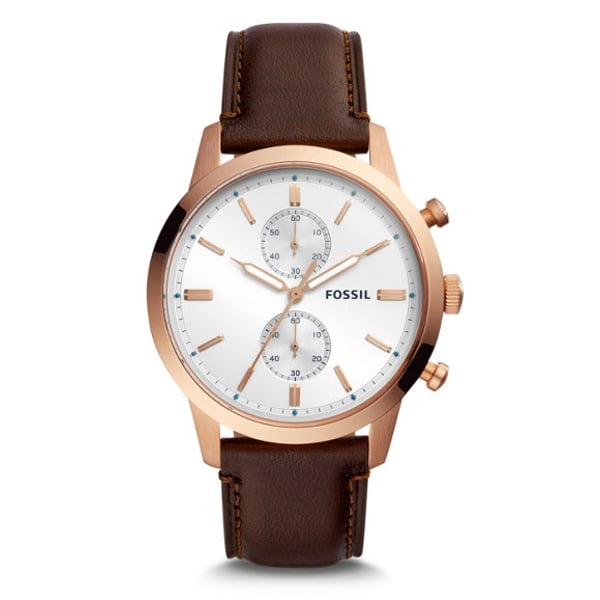 Fossil FS5468 Townsman Chronograph Java Leather Watch price in