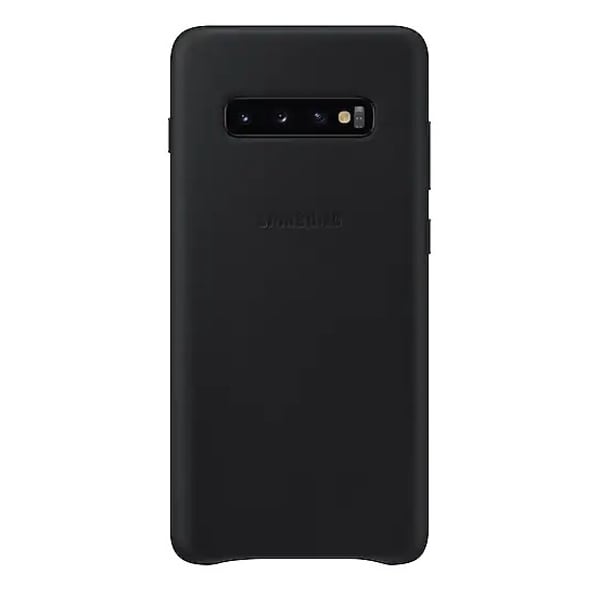 Samsung Leather Case Black For Galaxy S10