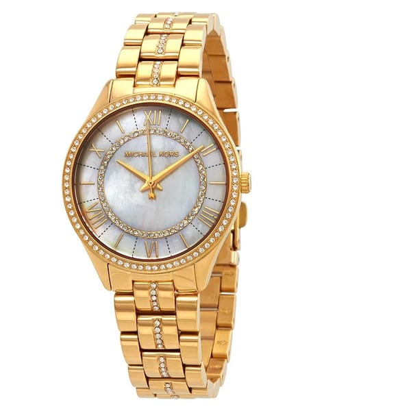 Michael Kors MK3899 Lauryn Crystal Mother of Pearl Dial Ladies