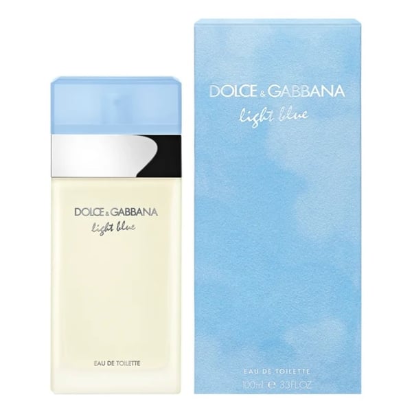 Perfume blue light store dolce gabbana