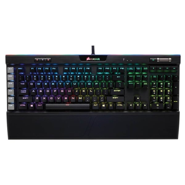 Corsair K95 RGB PLATINUM Mechanical Gaming Keyboard CHERRY MX Speed Black CH-9127014-NA