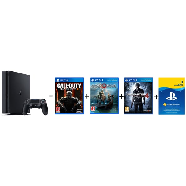 Sony PlayStation 4 Console Black 500GB | GameStop