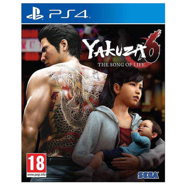 PS4 Yakuza 6 The Song of Life Game