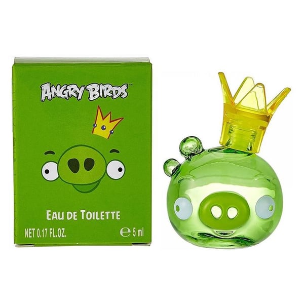 Angry Birds Green Miniature Perfume For Unisex 5ml Eau de Toilette