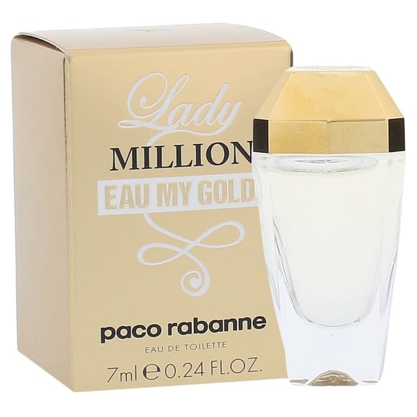 Paco Rabanne Lady Million My Gold Miniature For Women 7ml Eau de