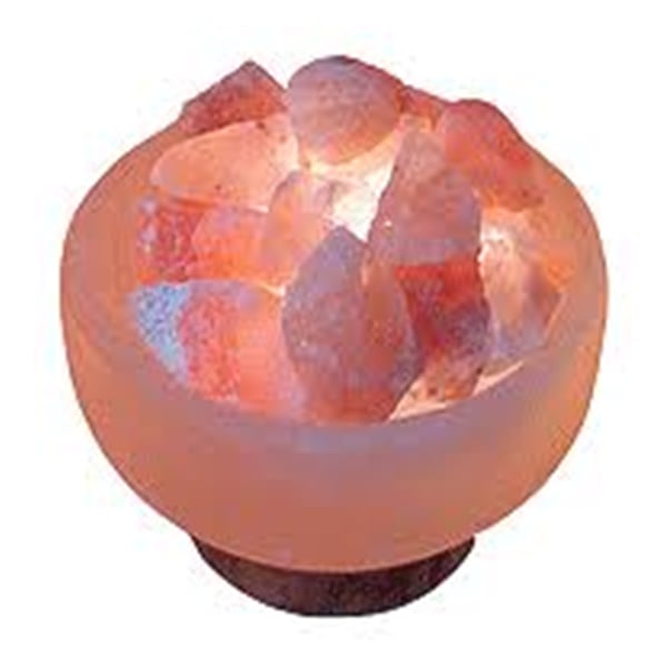 Himalyan Salt Crystal LED Lamp Bowl Shape