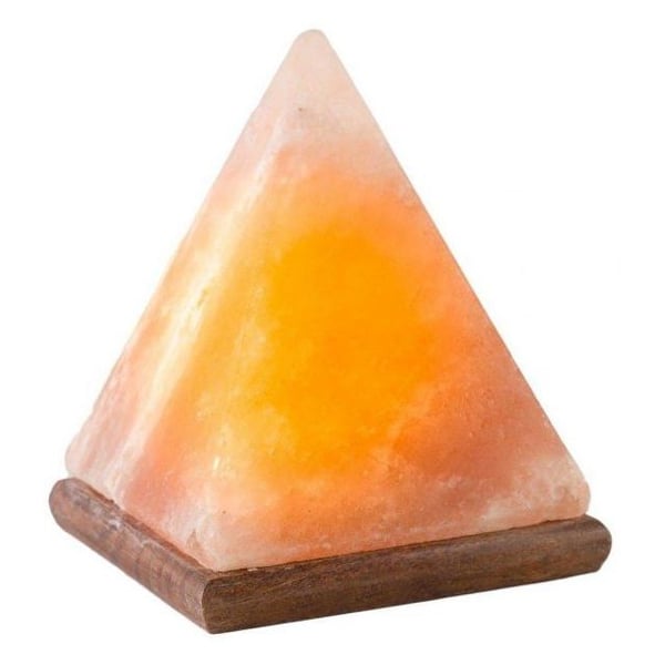 Himalyan Salt Crystal LED Lamp Pyramid Shape