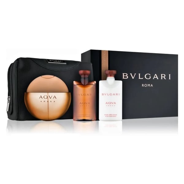 Buy Bvlgari Aqua Amara EDT 100ml 75ml After Shave Balm 75ml Shower