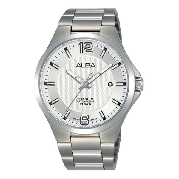 Alba Men s Titanium 3 Hands Date Wrist Watch price in Bahrain Buy Alba Men s Titanium 3 Hands Date Wrist Watch in Bahrain