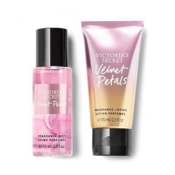 Victoria's Secret Velvet Petals Mist + Lotion Gift Set For Women