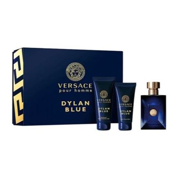 Versace dylan blue online gift set for him